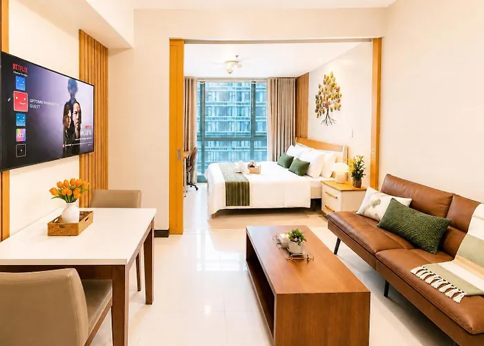 Bgc One Uptown King Bed 3 Min Walk To Malls And Restaurants * Manila
